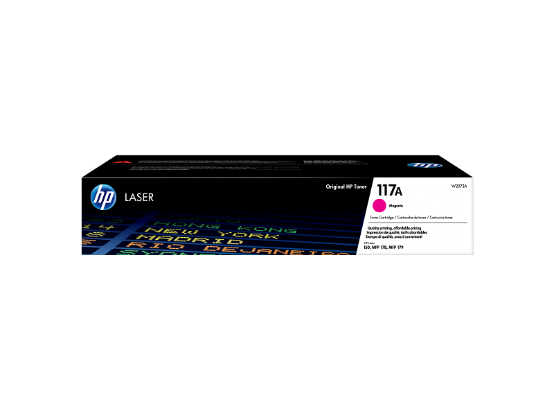 HP 117A Magenta Original Laser Toner Cartridge (W2073A)