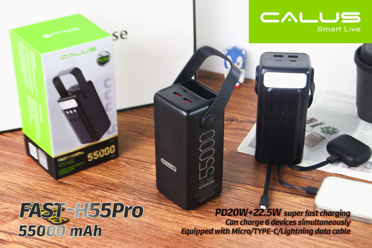 Calus FAST-H55Pro Ultra-Large Capacity Power Bank