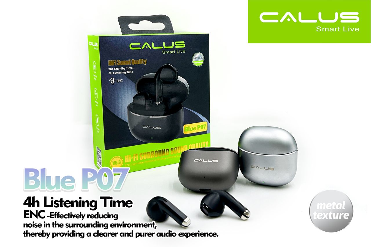 Calus Wireless Ear Phones Blue P07