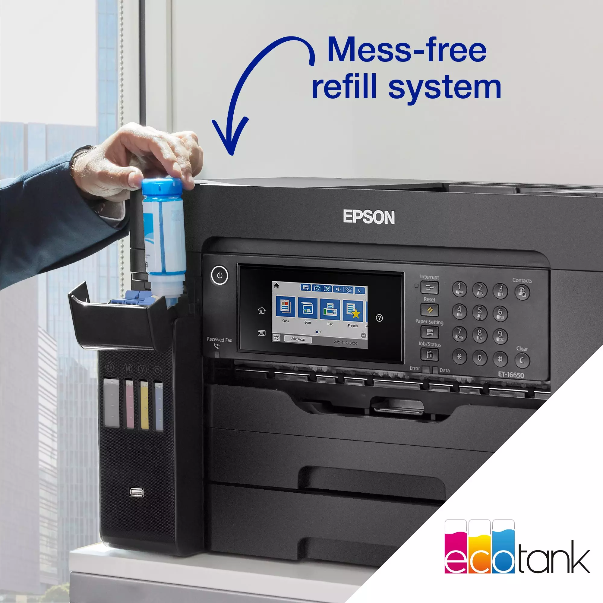 Epson EcoTank L15160 A3 Wi-Fi Duplex All-in-One Ink Tank Printer - Image 3